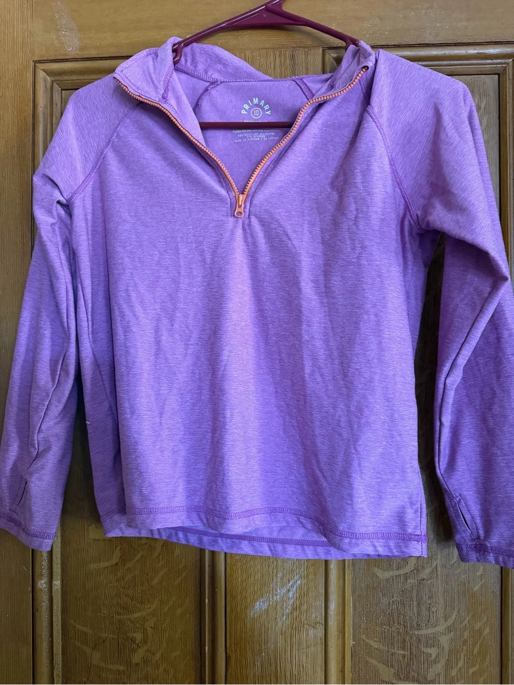 Kids Pink Pullover & Jogger Set - Comfortable Everyday Bottoms from Primary